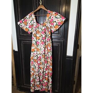 Karlie Floral Dress, Medium, Maxi, Cottage Core,  Garden, Summer